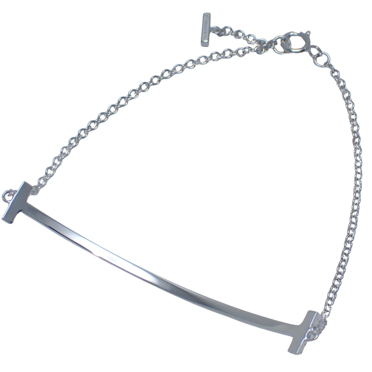 スマイル スモール ブレスレット ブルートパーズ ホワイトゴールド K18WG