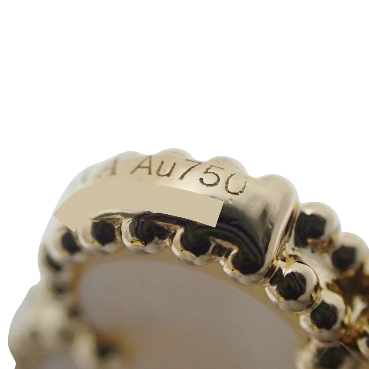 幸运阿尔罕布拉手链,四种图案可选:红玉髓/白贝壳/孔雀石/虎眼石,18K黄金