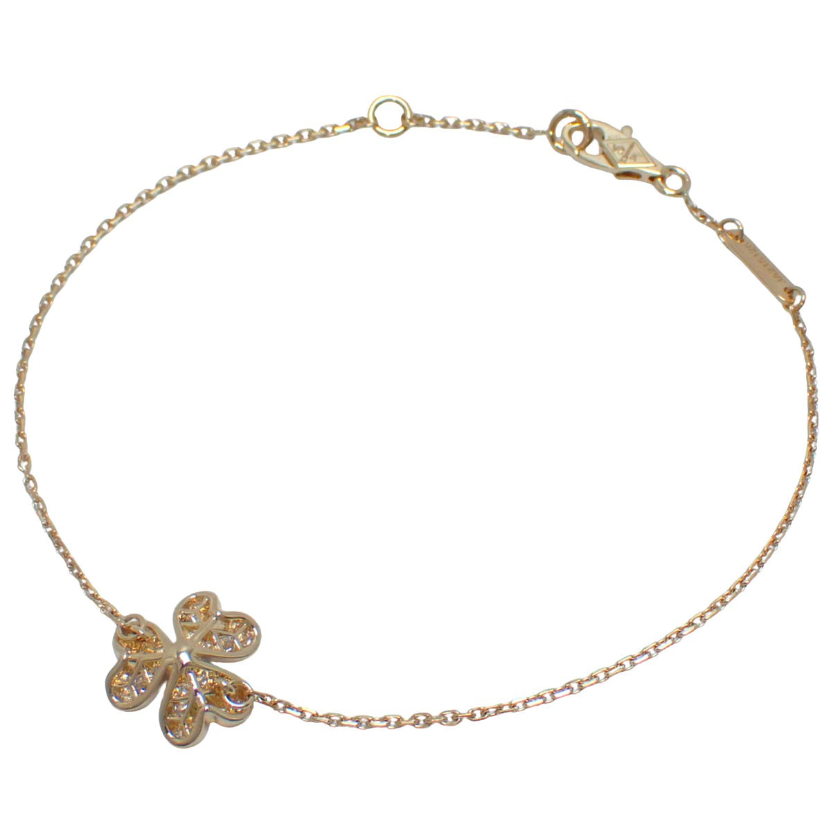 Frivole Bracelet, Mini Model, Diamond, Yellow Gold, 18K Yellow Gold