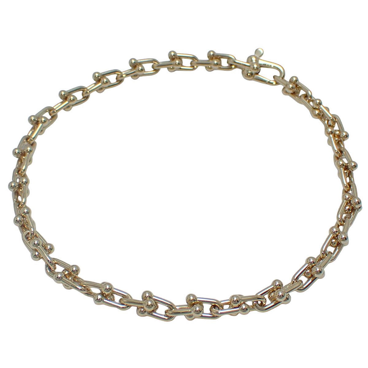 マイクロ リンク ブレスレット イエローゴールド K18YG