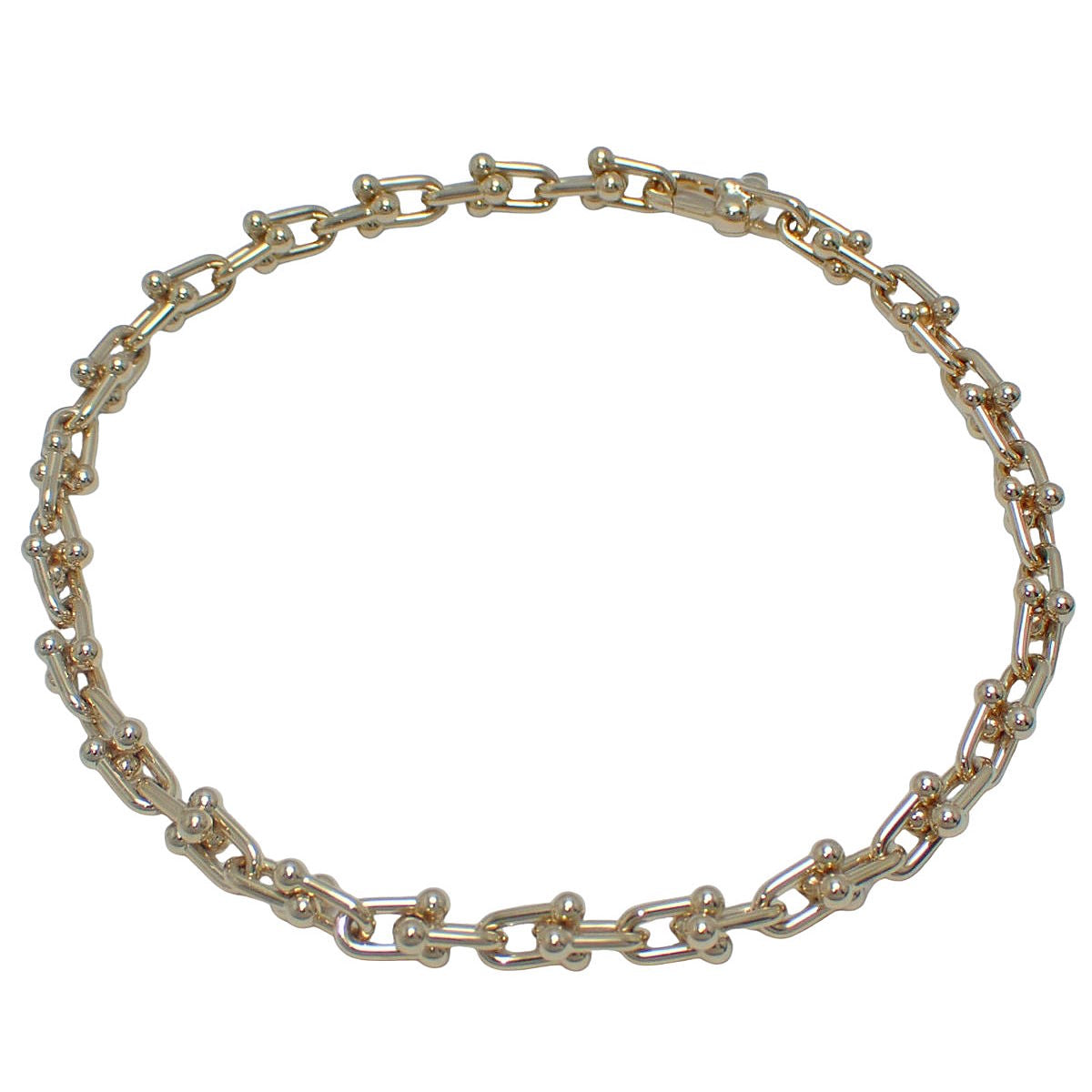 マイクロ リンク ブレスレット イエローゴールド K18YG