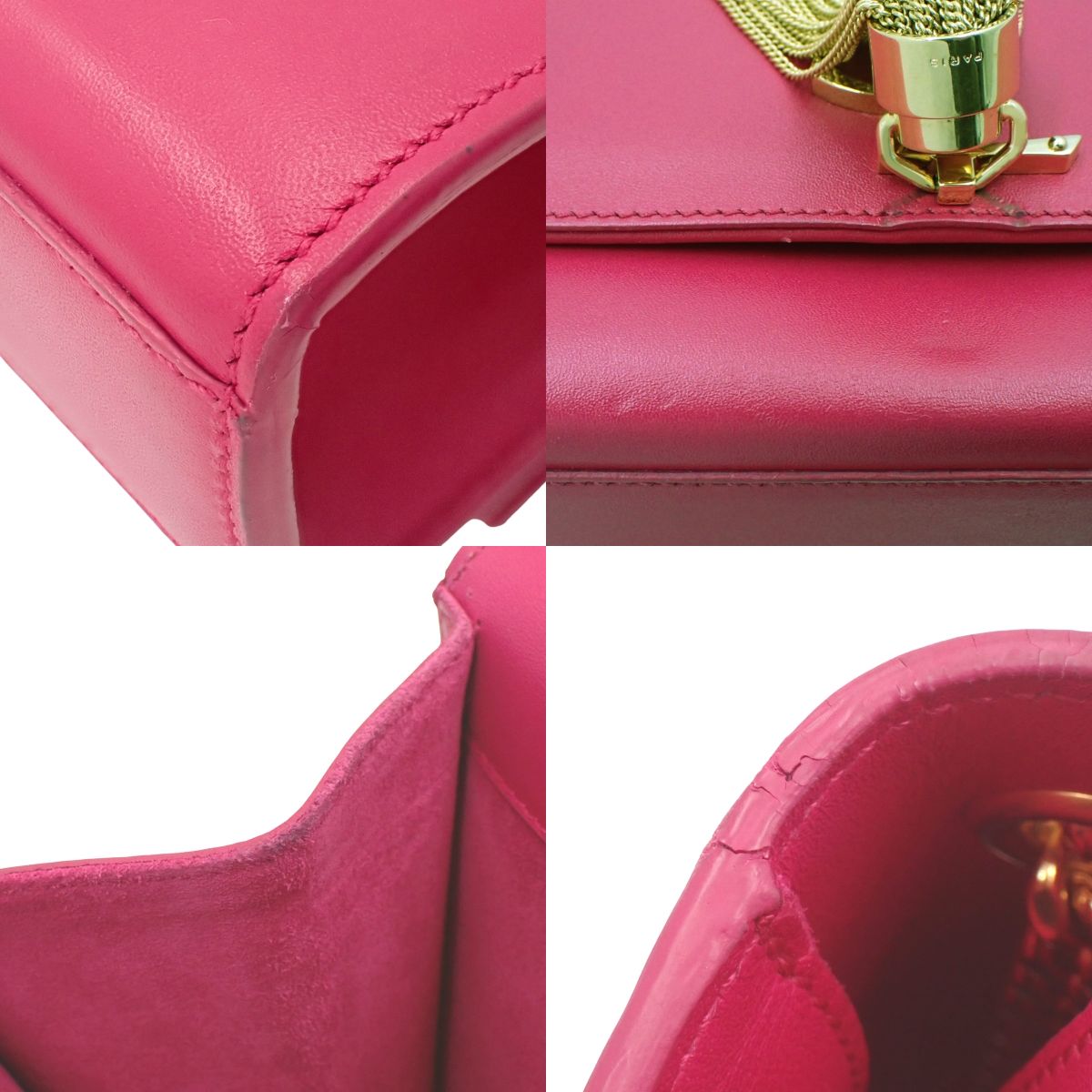 Kate Tassel Medium Calfskin Pink 354119