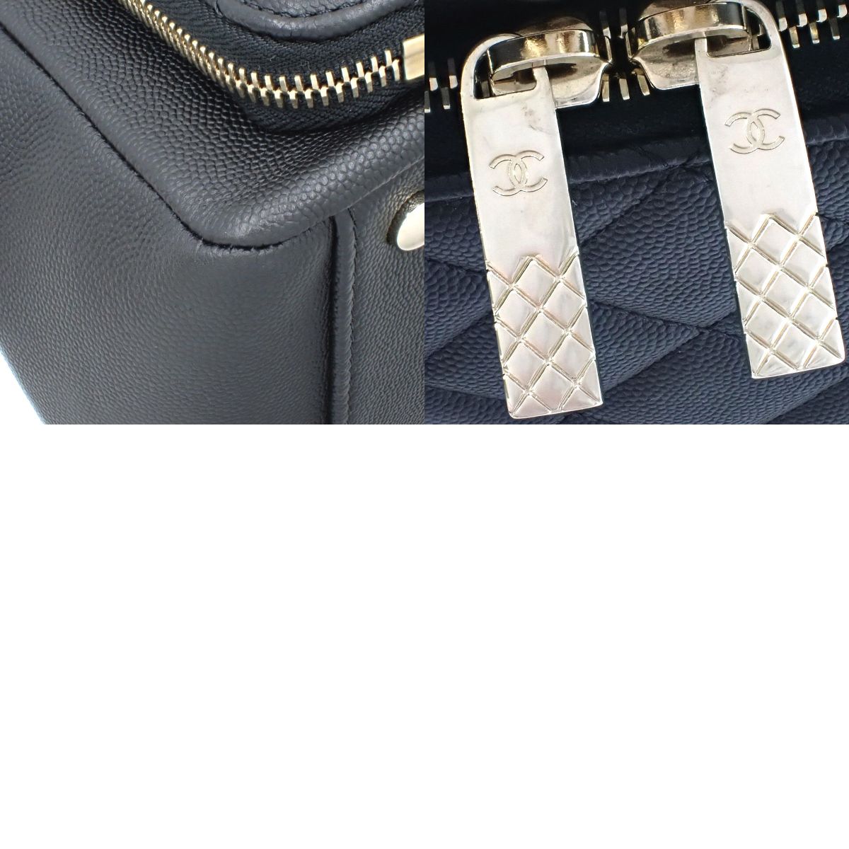 Matelasse Affinity Small Caviar Skin Black A93750 2-Way Shoulder/Crossbody Bag