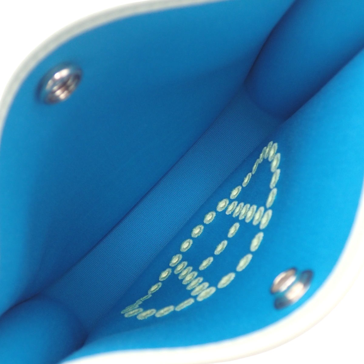 【新品】ネオエヴリンTPM トワルオフィシエ スイフト パラジウム金具 ミント ブルーアズテック ヴェールフィズ W刻印