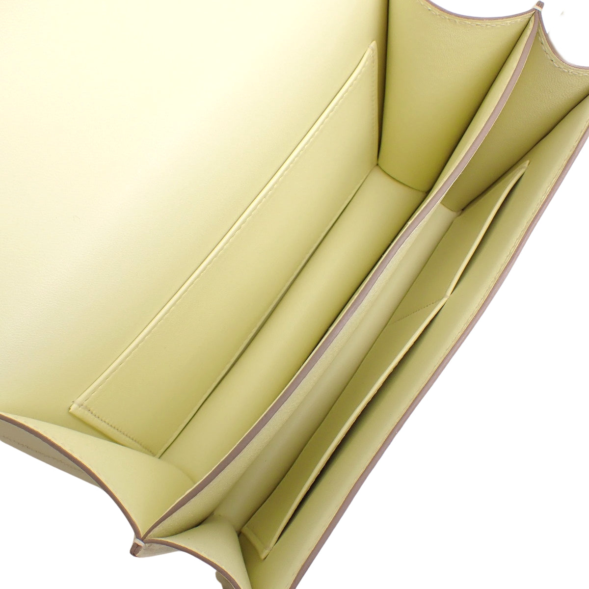 【未使用】コンスタンスミニ3 ミロワール ヴォーエプソン ジョーヌミルトン シルバー金具 W刻印