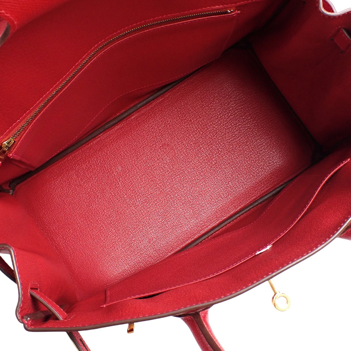 Birkin 30,Epsom皮革,Rouge Casac金色五金配件,X印记