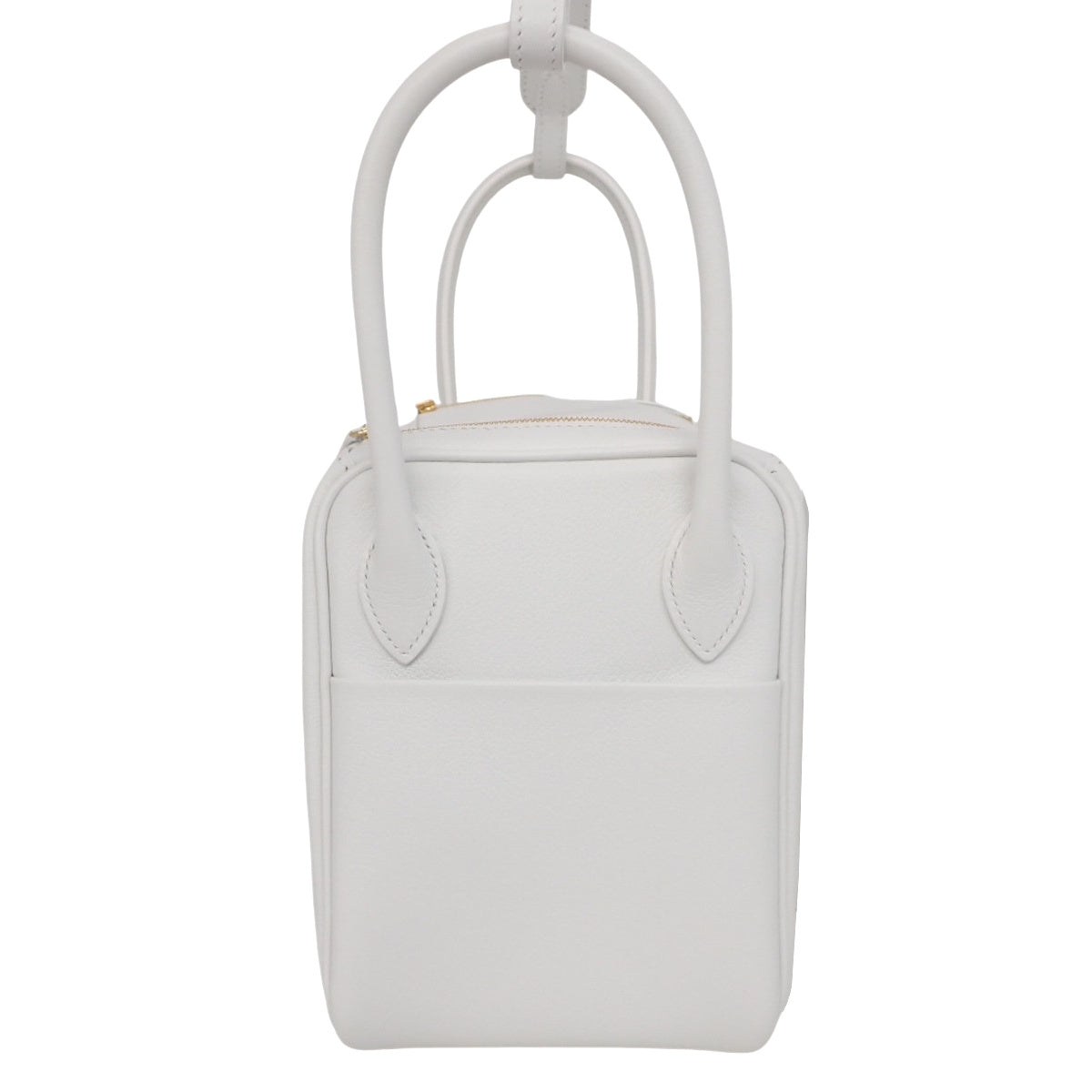 Lindy 26 Evercolor New White Gold Hardware W Engraved