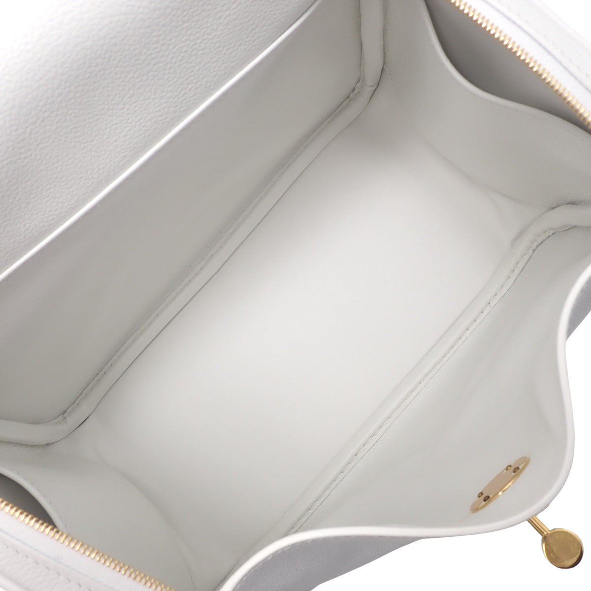 Lindy 26 Evercolor New White Gold Hardware W Engraved