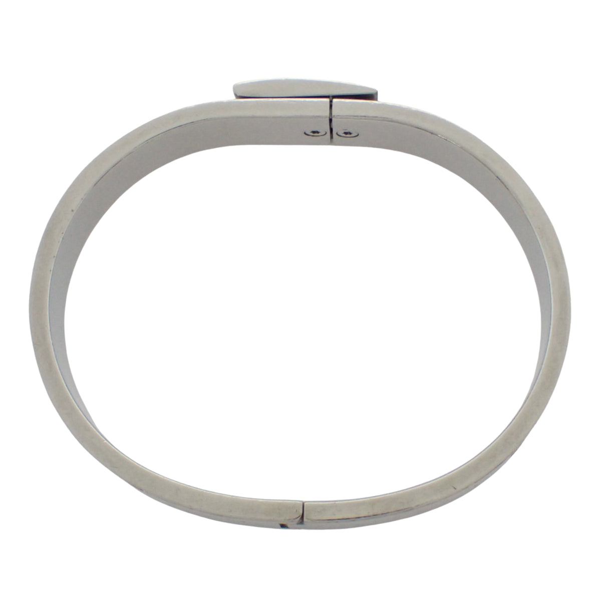 Jet Bangle Metal Silver Gray