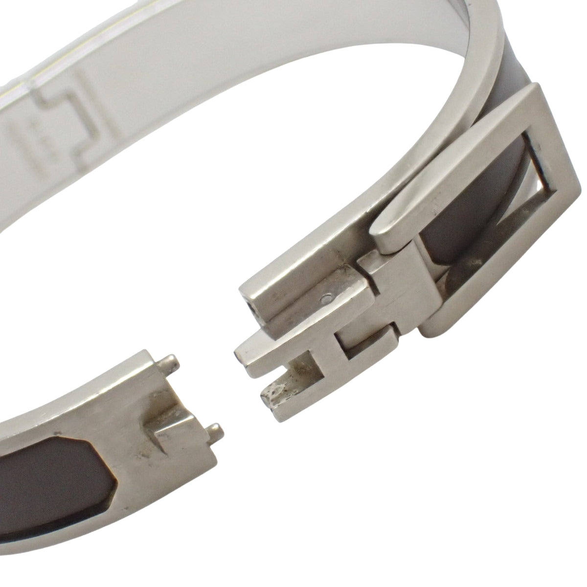 Jet Bangle Metal Silver Gray