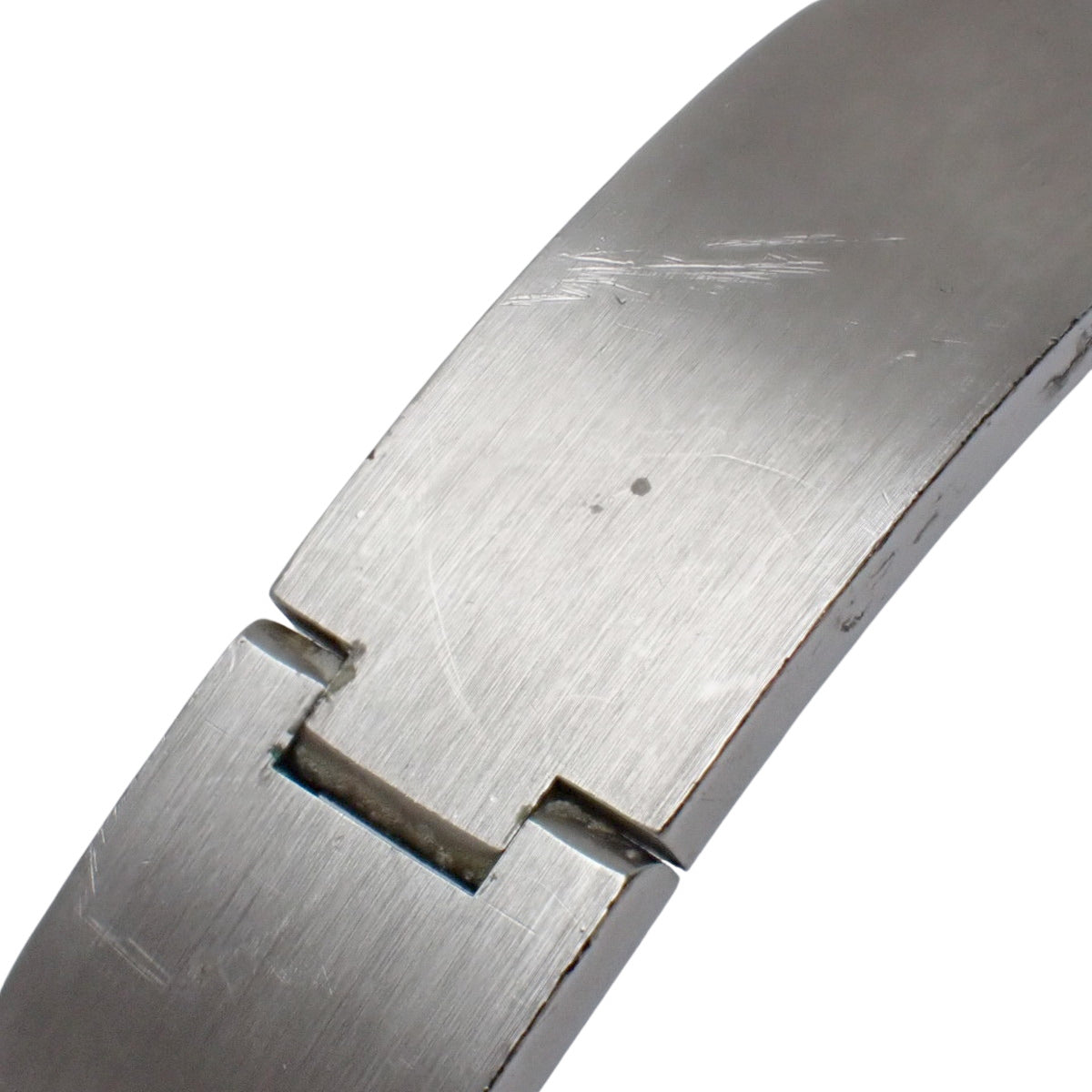 Jet Bangle Metal Silver Gray