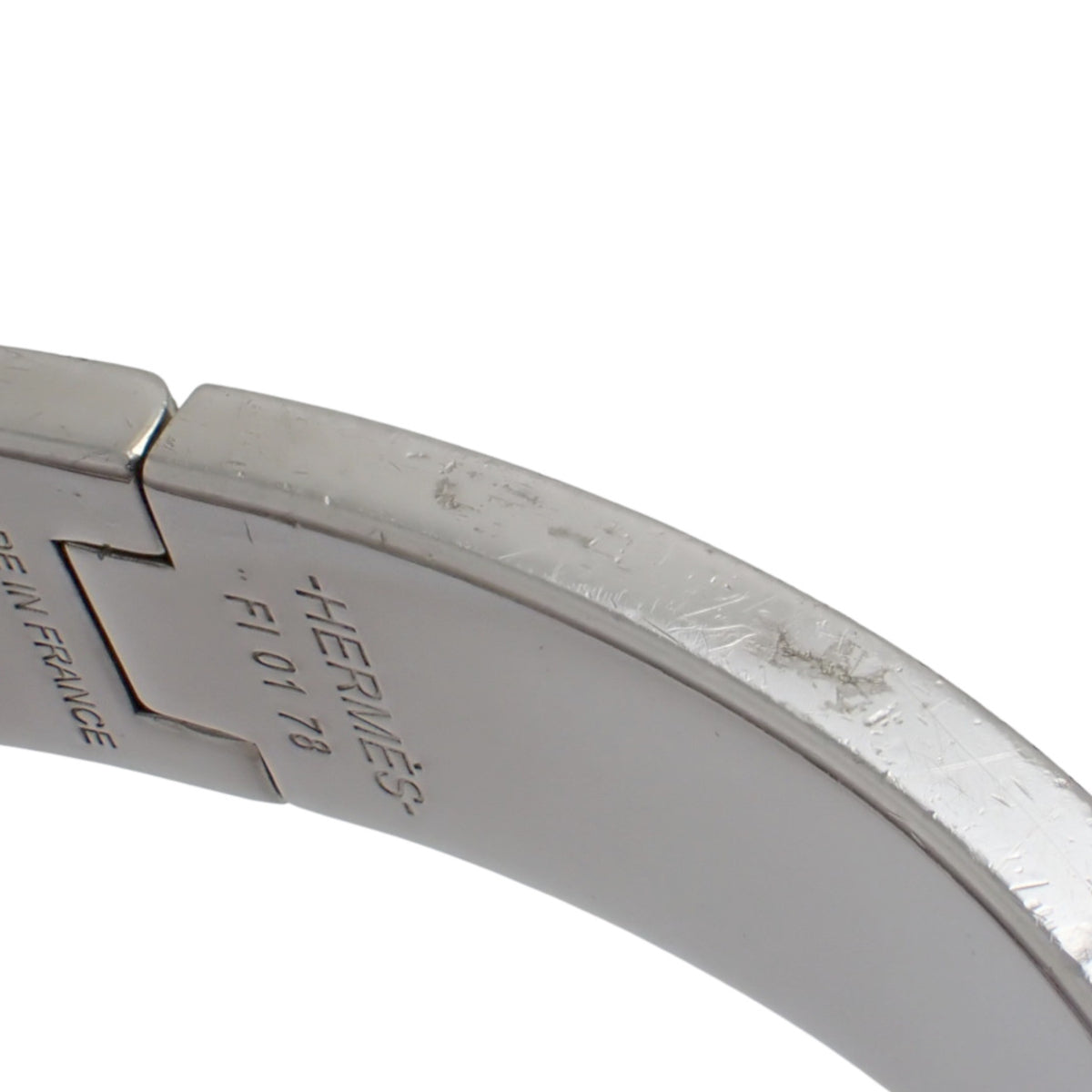 Jet Bangle Metal Silver Gray