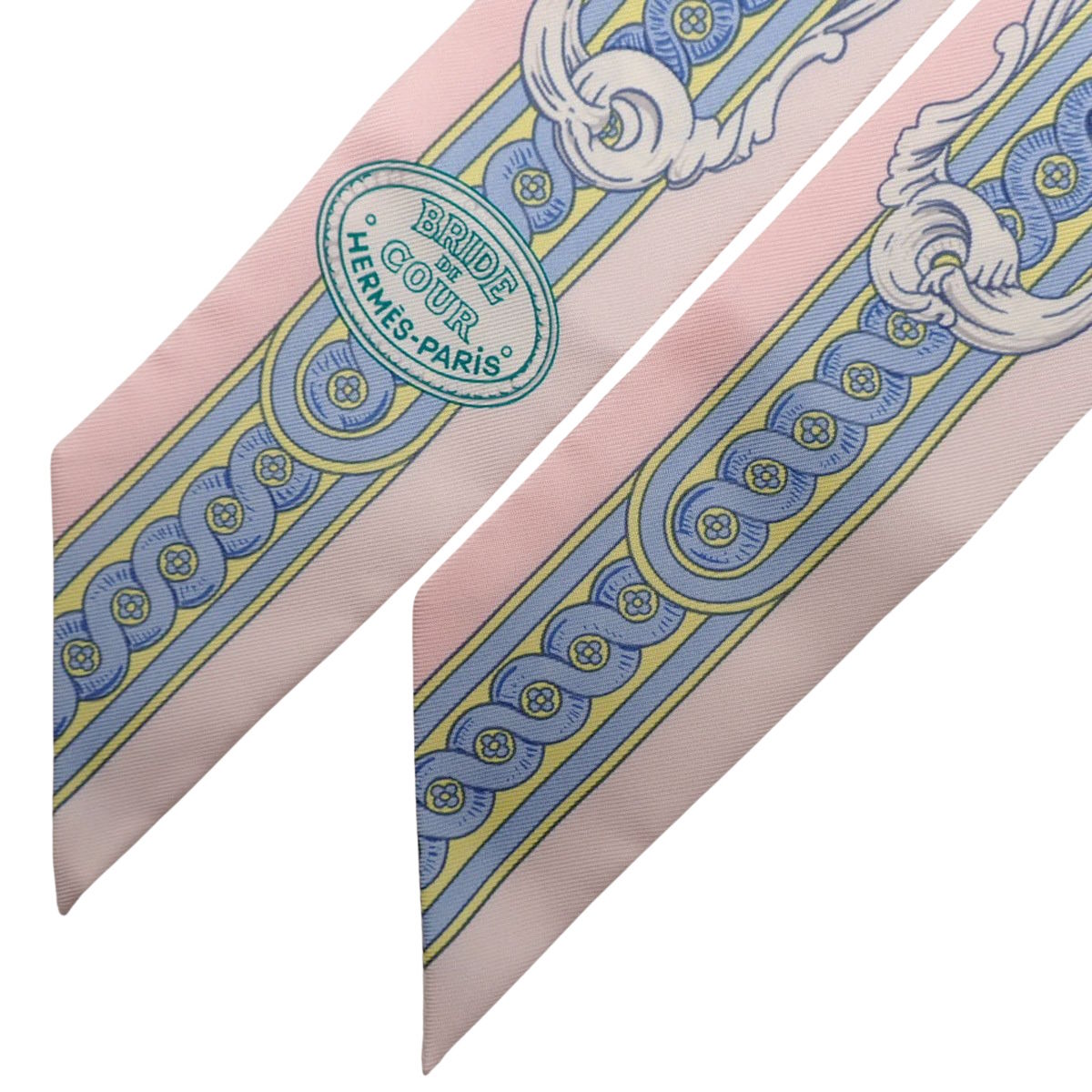 bride de cour 法廷の勒 ツイリー シルク ローズペール シエル ジョーヌ