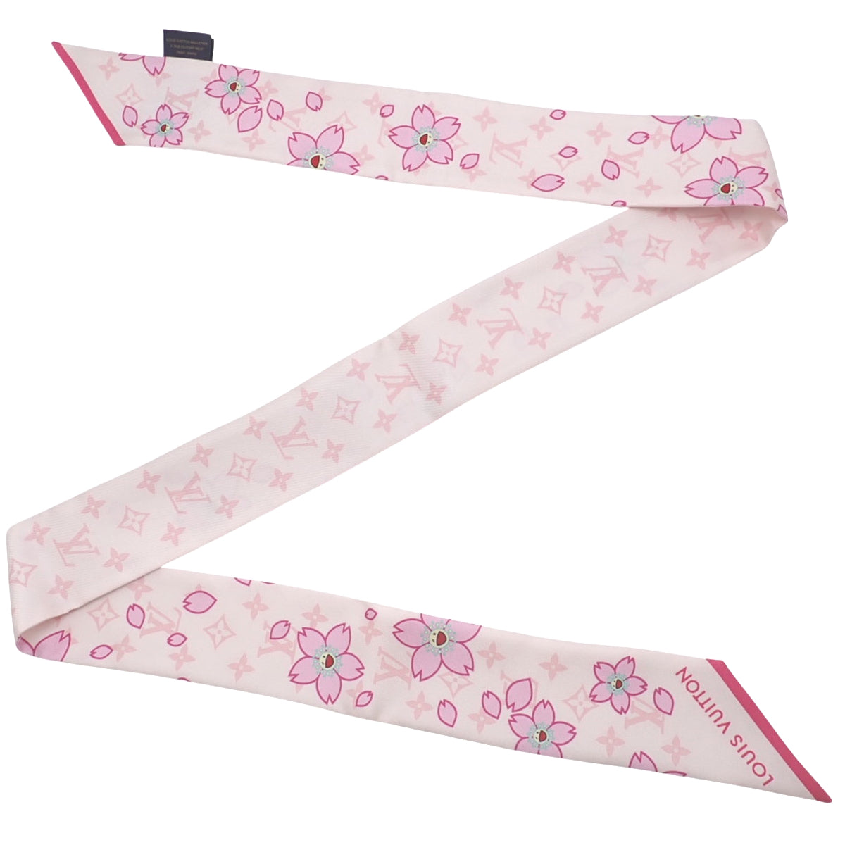 LV × TM バンドーBB チェリーブロッサム 村上隆 コラボ シルク M94969