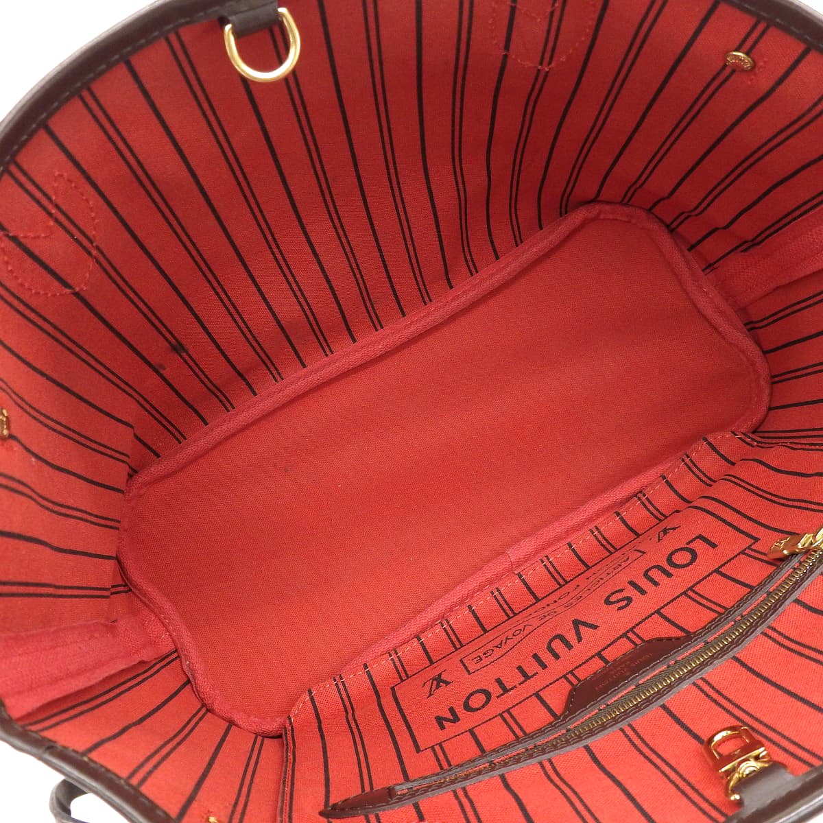 Damier Ebene Neverfull PM Damier 帆布棕色 N40600