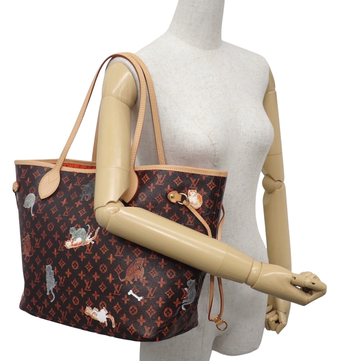 トランスフォームド・モノグラム キャットグラム ネヴァーフルMM マロン M44441