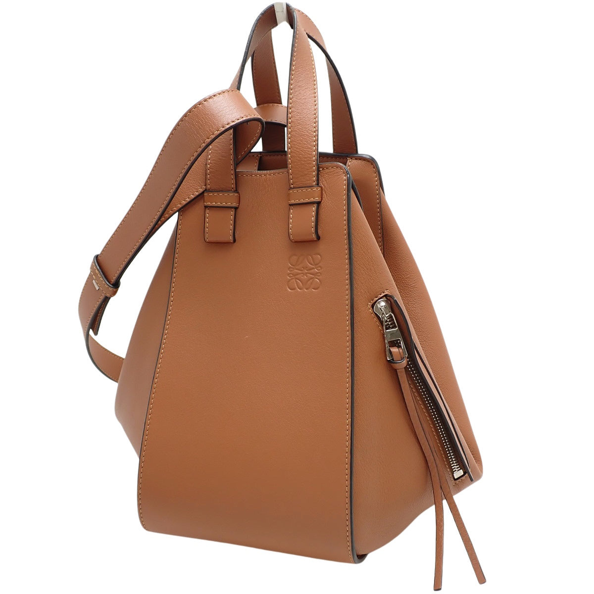 ハンモックバッグ スモール クラシックカーフ タン 387.30.S35