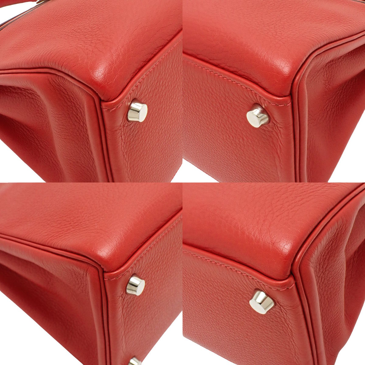 ケリー32 (内縫い) トゴ ルージュカザック シルバー金具 □I刻印