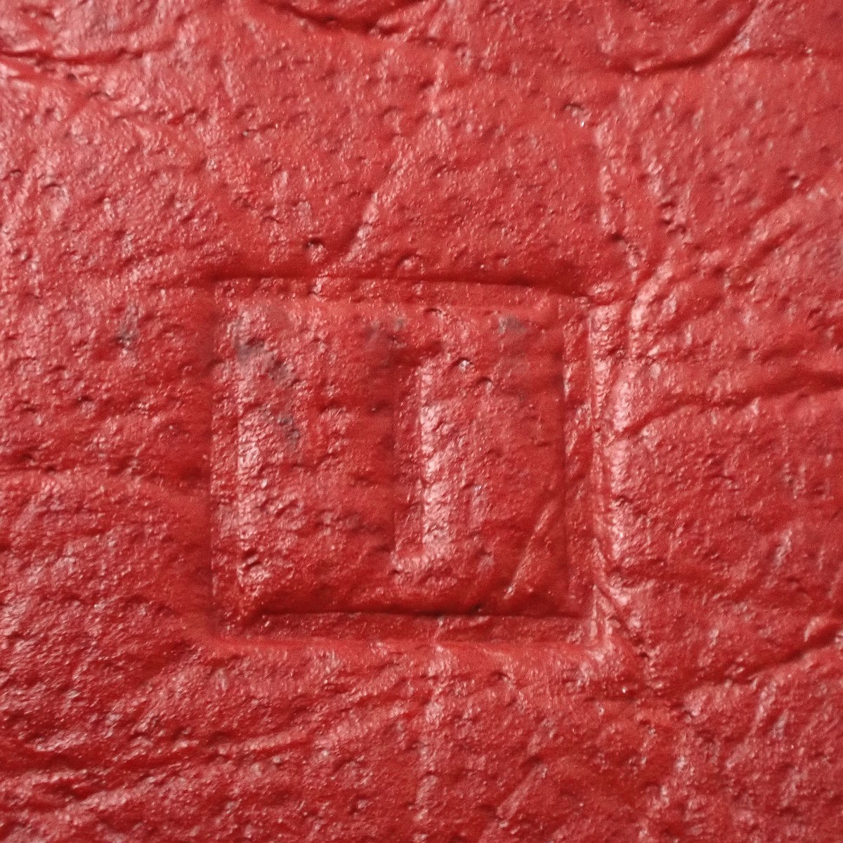 Kelly 32(内缝线)Togo Rouge Kazak,银色五金,□I 印章