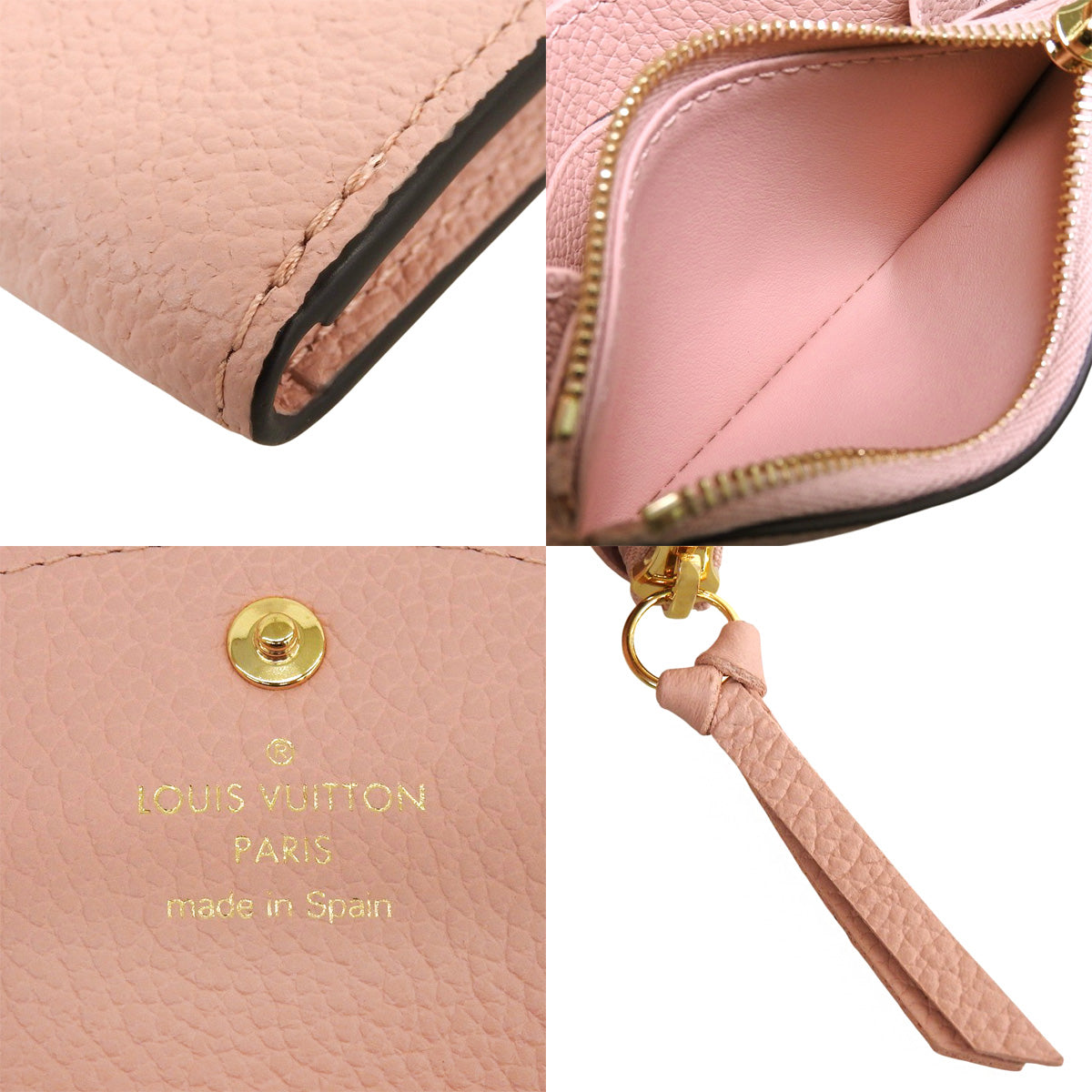 ポルトモネ・ロザリ モノグラムアンプラント ローズプードル M81520