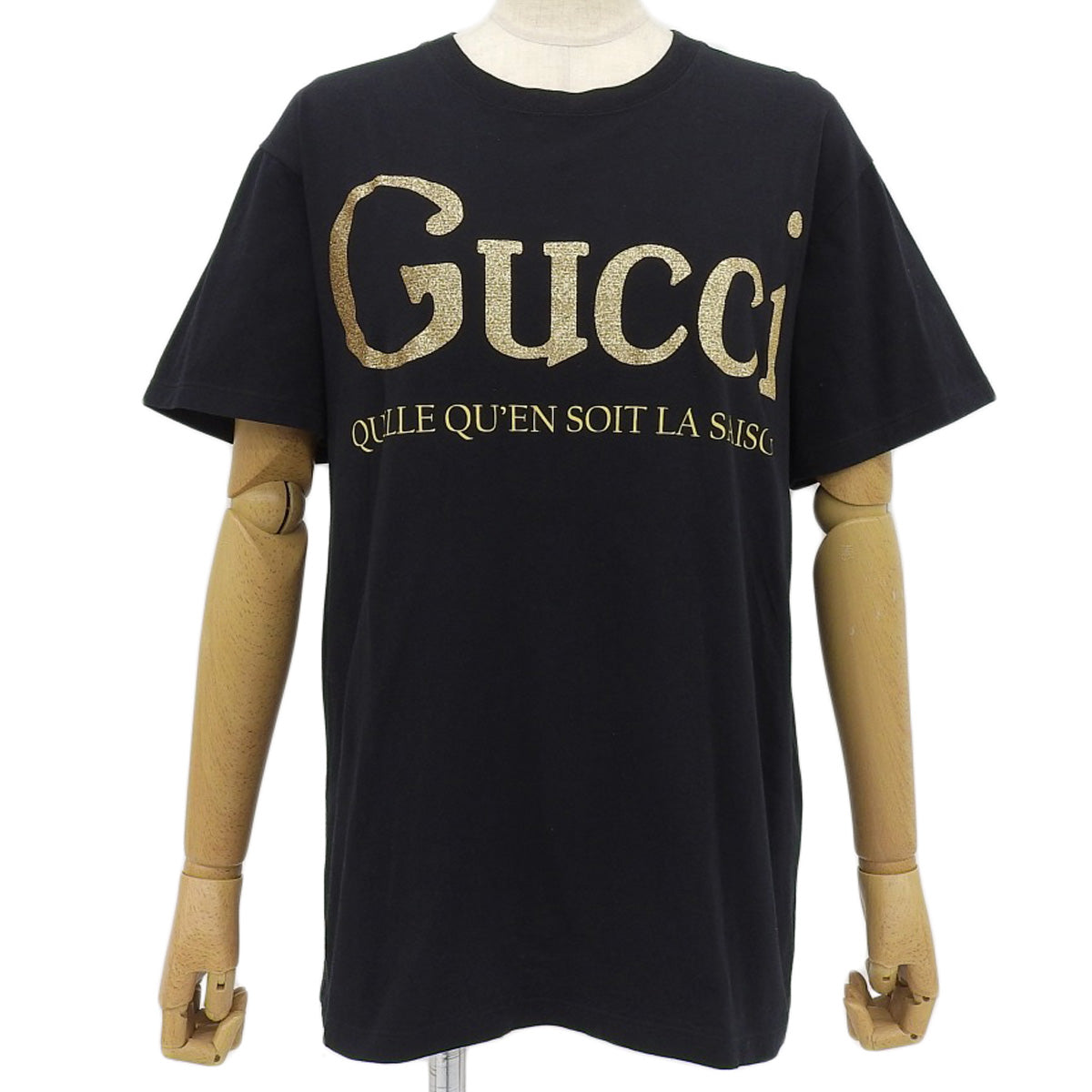 グリッターロゴプリント Tシャツ XS
