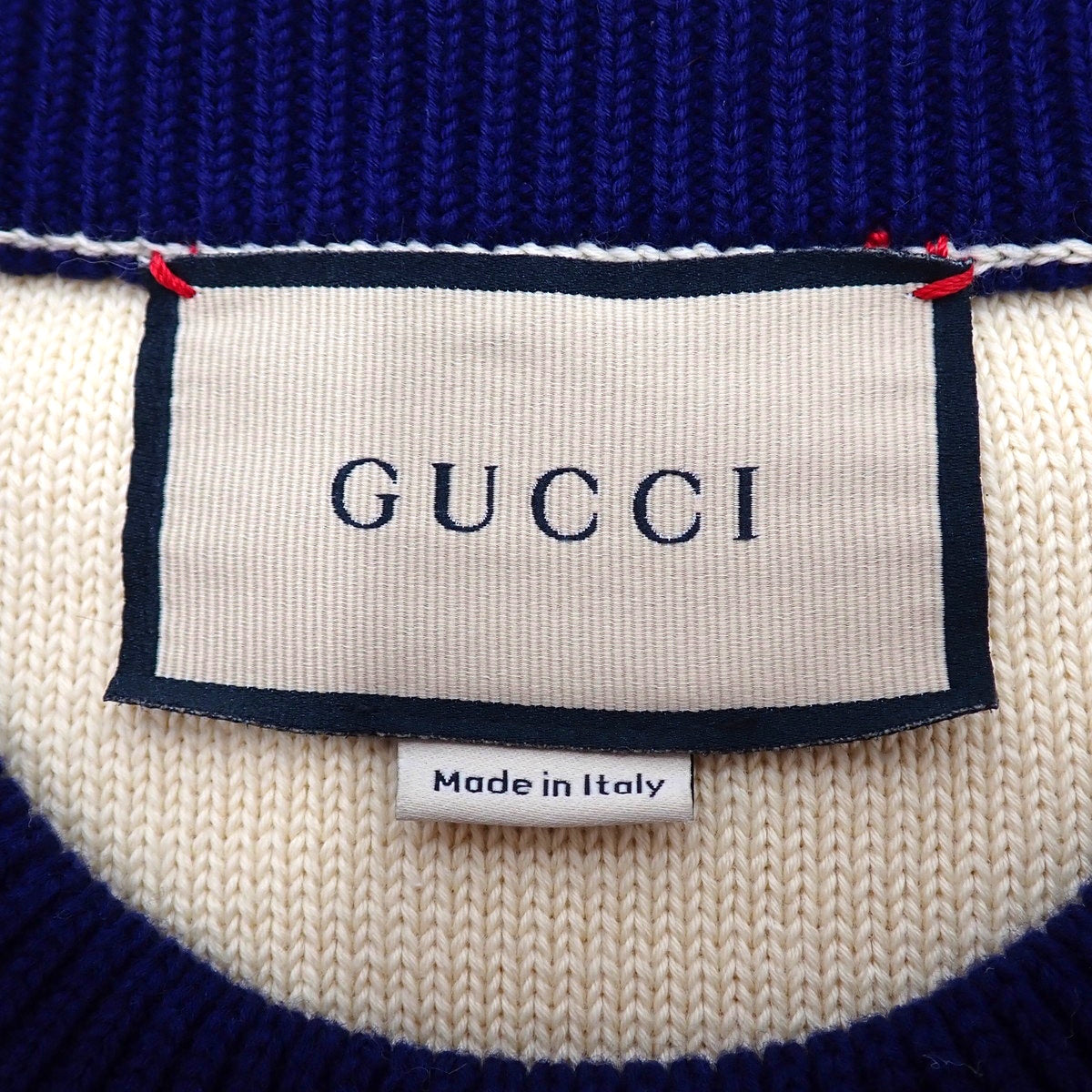 Jacquard knit M star logo