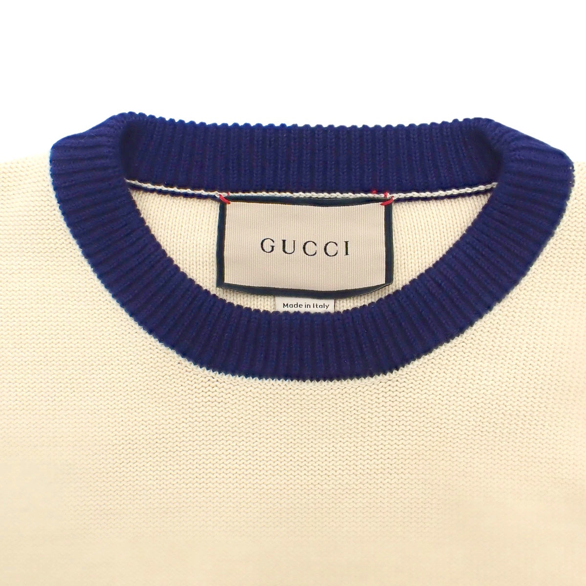 Jacquard knit M star logo