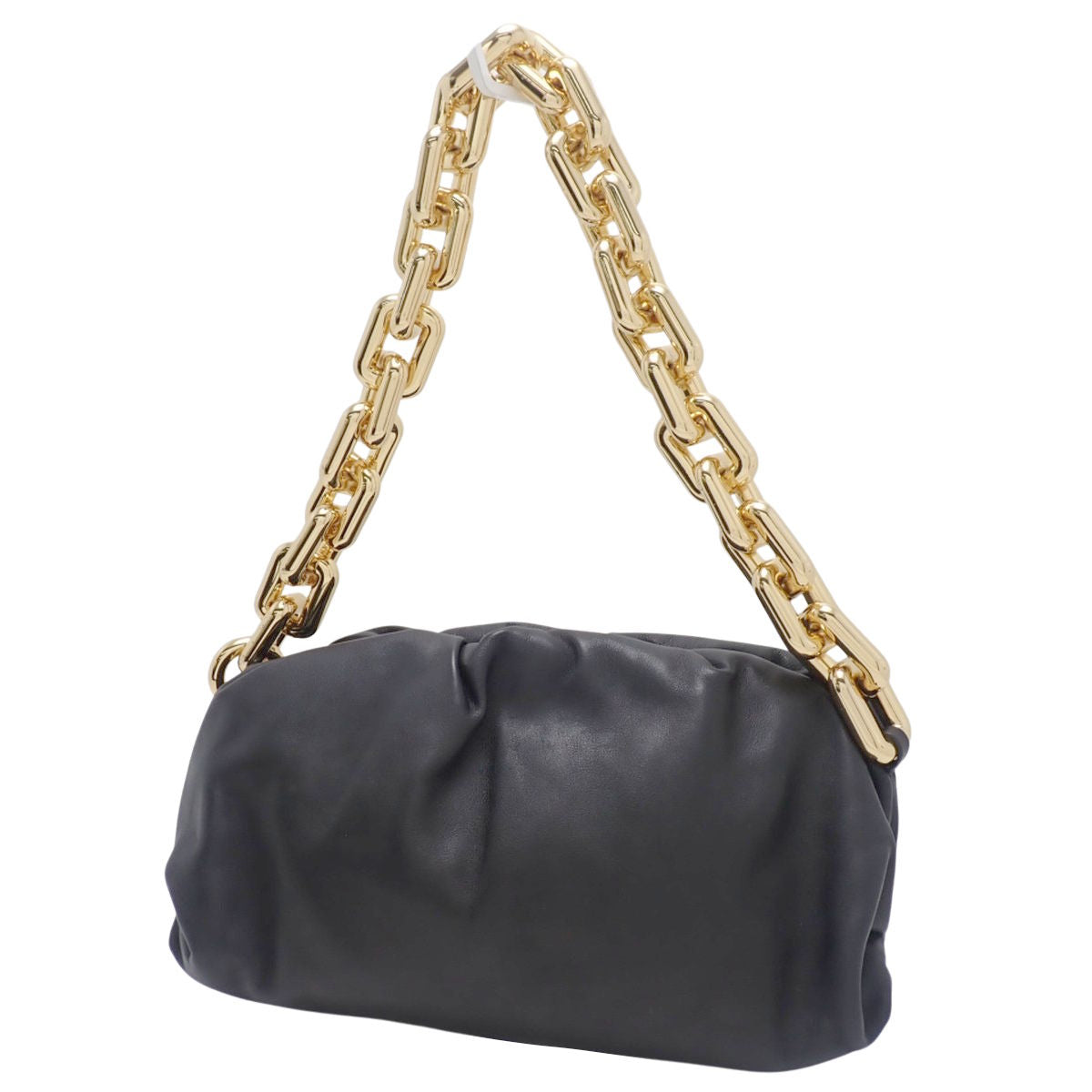 チェーン ポーチ レザー ブラック 620230