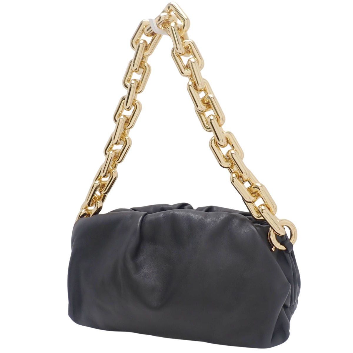 チェーン ポーチ レザー ブラック 620230