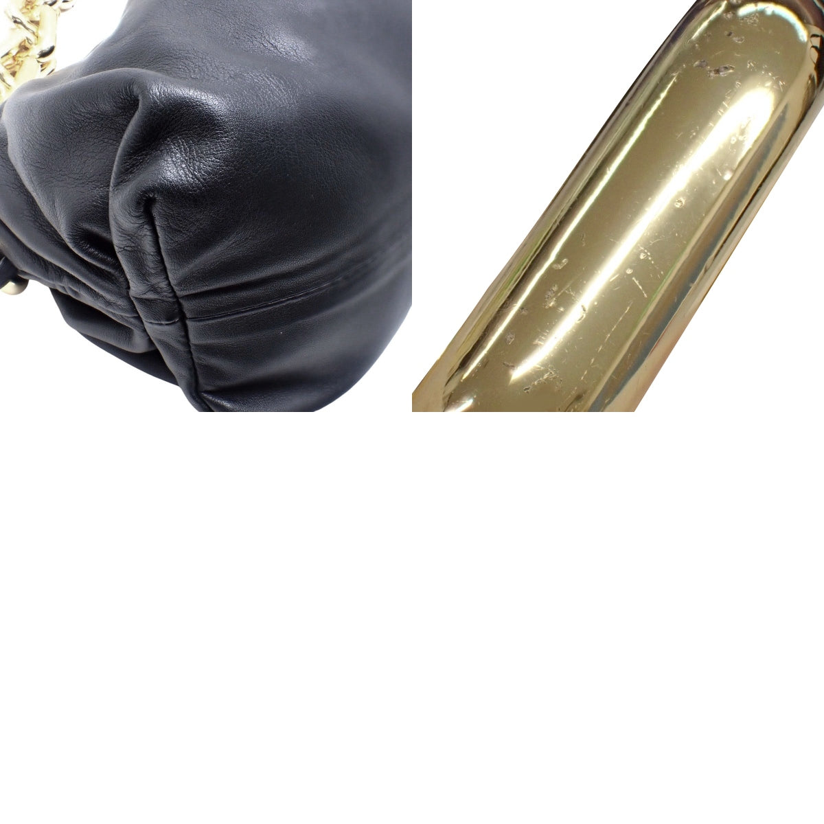 链条皮包 黑色 620230