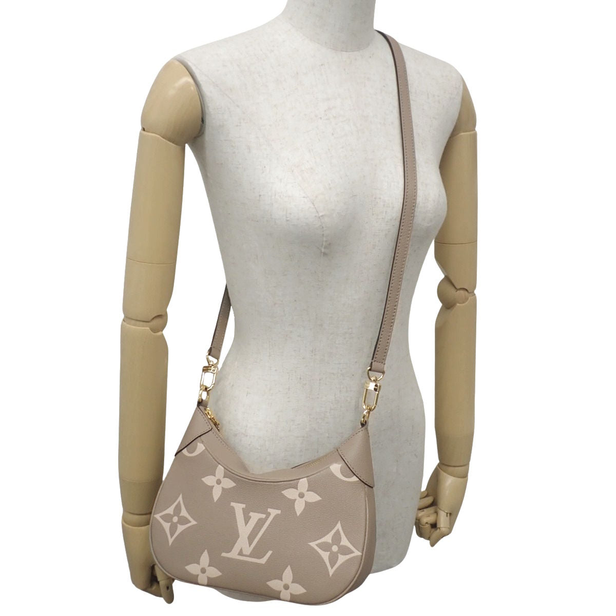 Monogram Empreinte Bagatelle NM Tourterelle 奶油 M46112