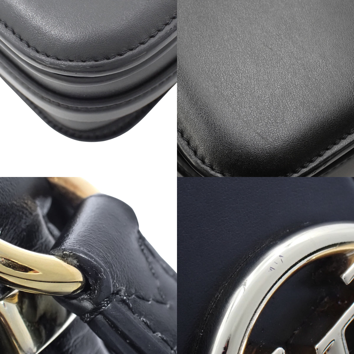 LV Ponthieu Leather, Black, M55948