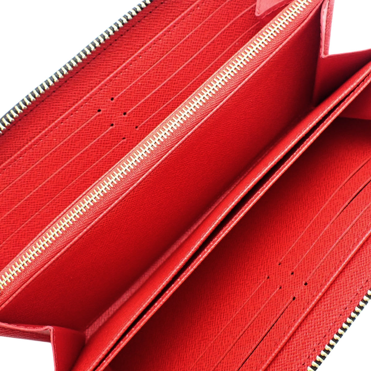 Monogram Zippy Wallet Coquelicot M41896