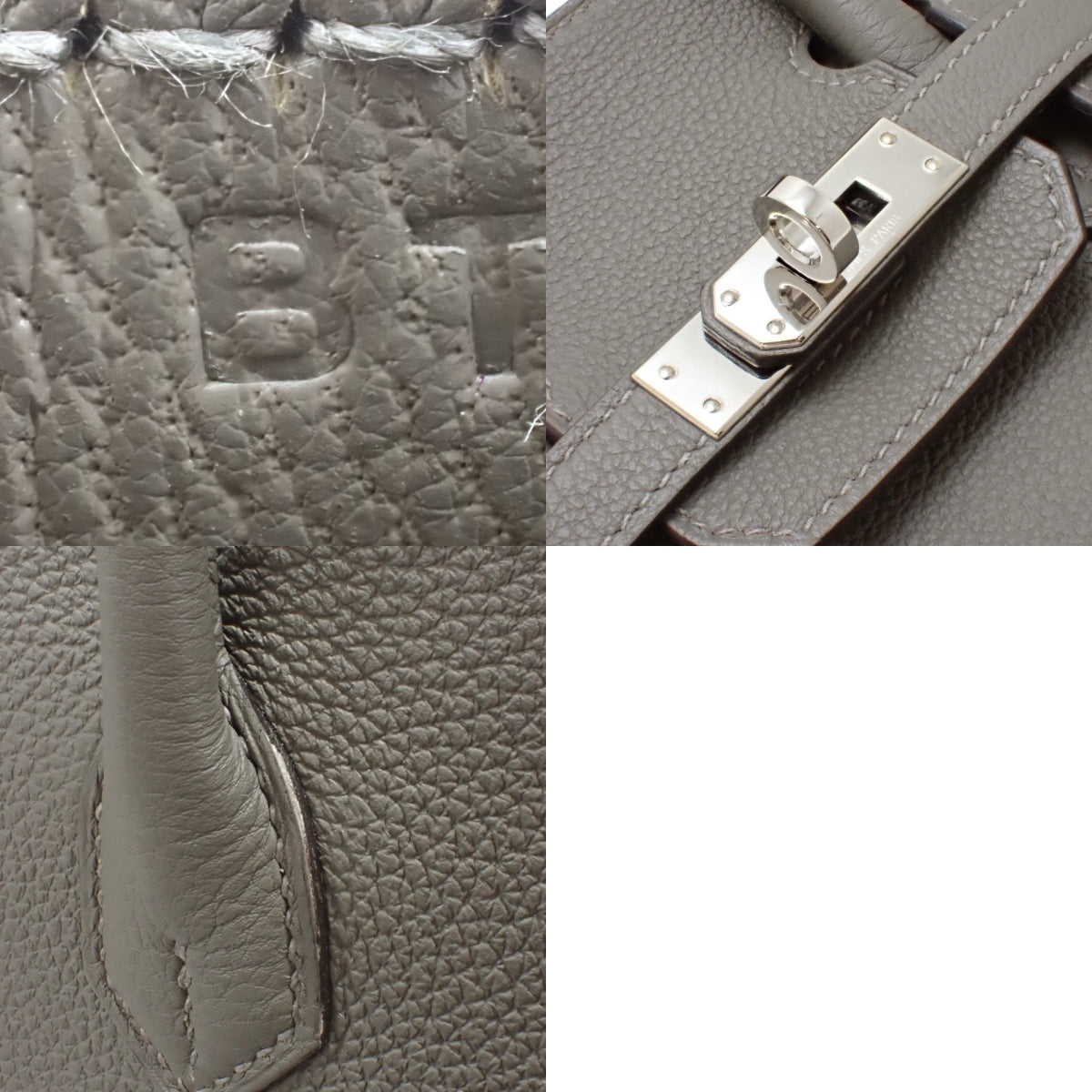 Birkin 25 Togo with palladium hardware, Ethan silver hardware, B stamp