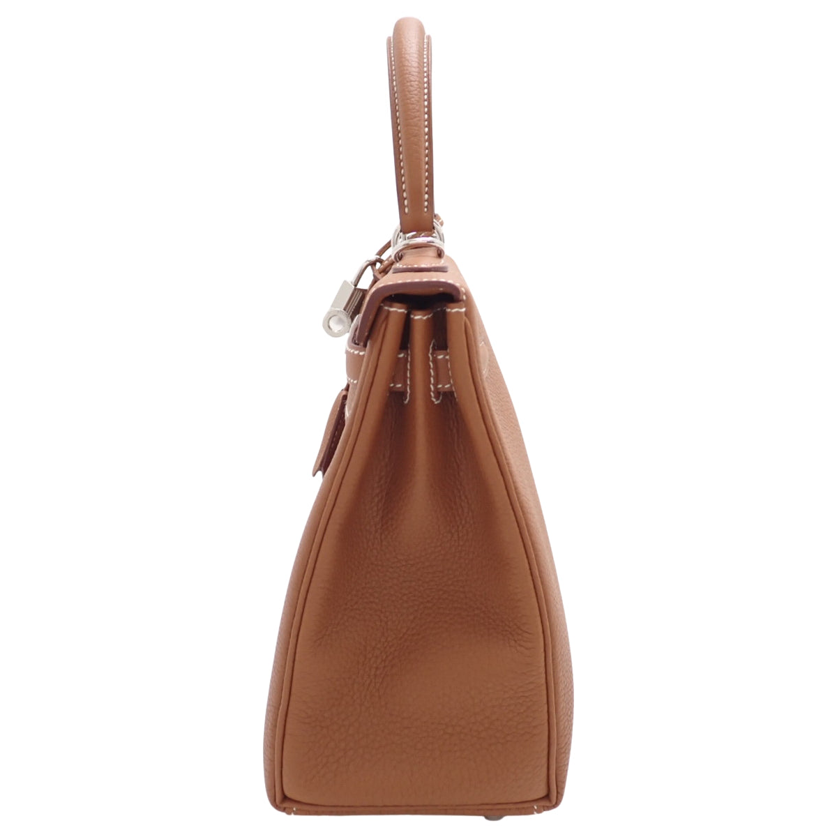 【未使用】ケリー25 (内縫い) トゴ ゴールド シルバー金具 B刻印