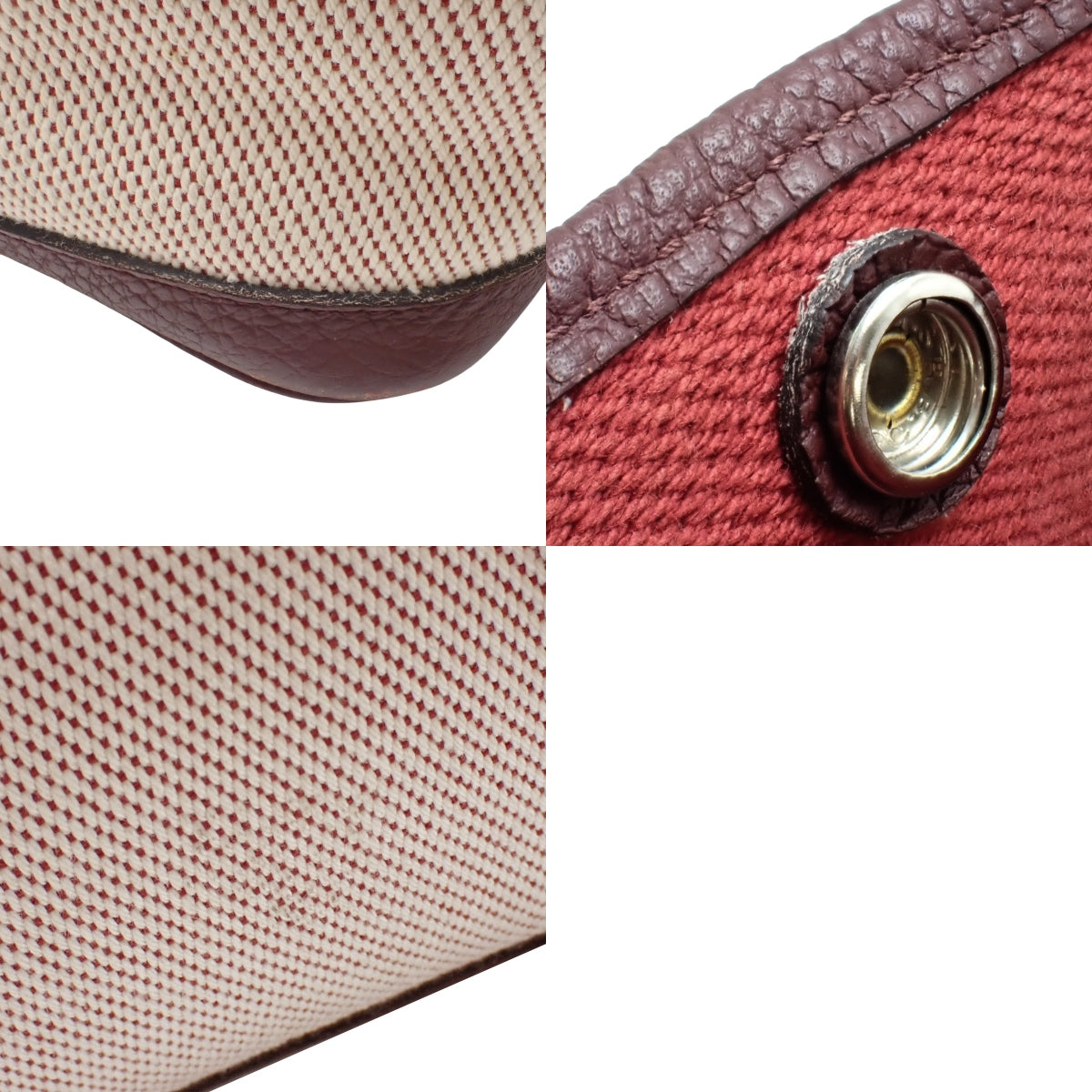 花园派对 TPM Toile H Negonda Rouge H 银色五金 A 印章