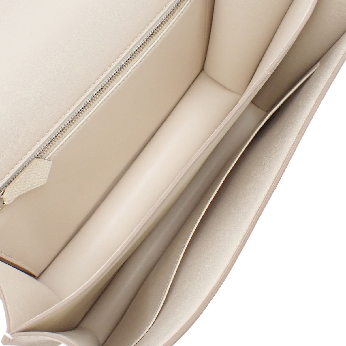 Constance 3 24 Epsom leather, palladium hardware, crease, silver hardware, X stamp