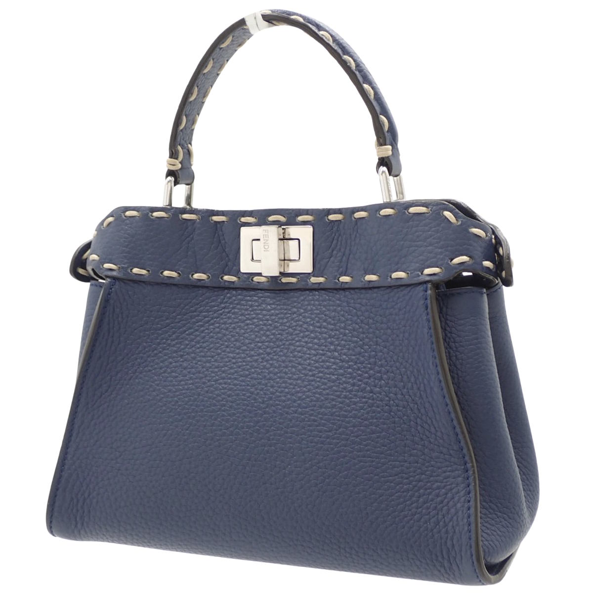 Selleria Peekaboo Mini Calfskin Blue 8BN244