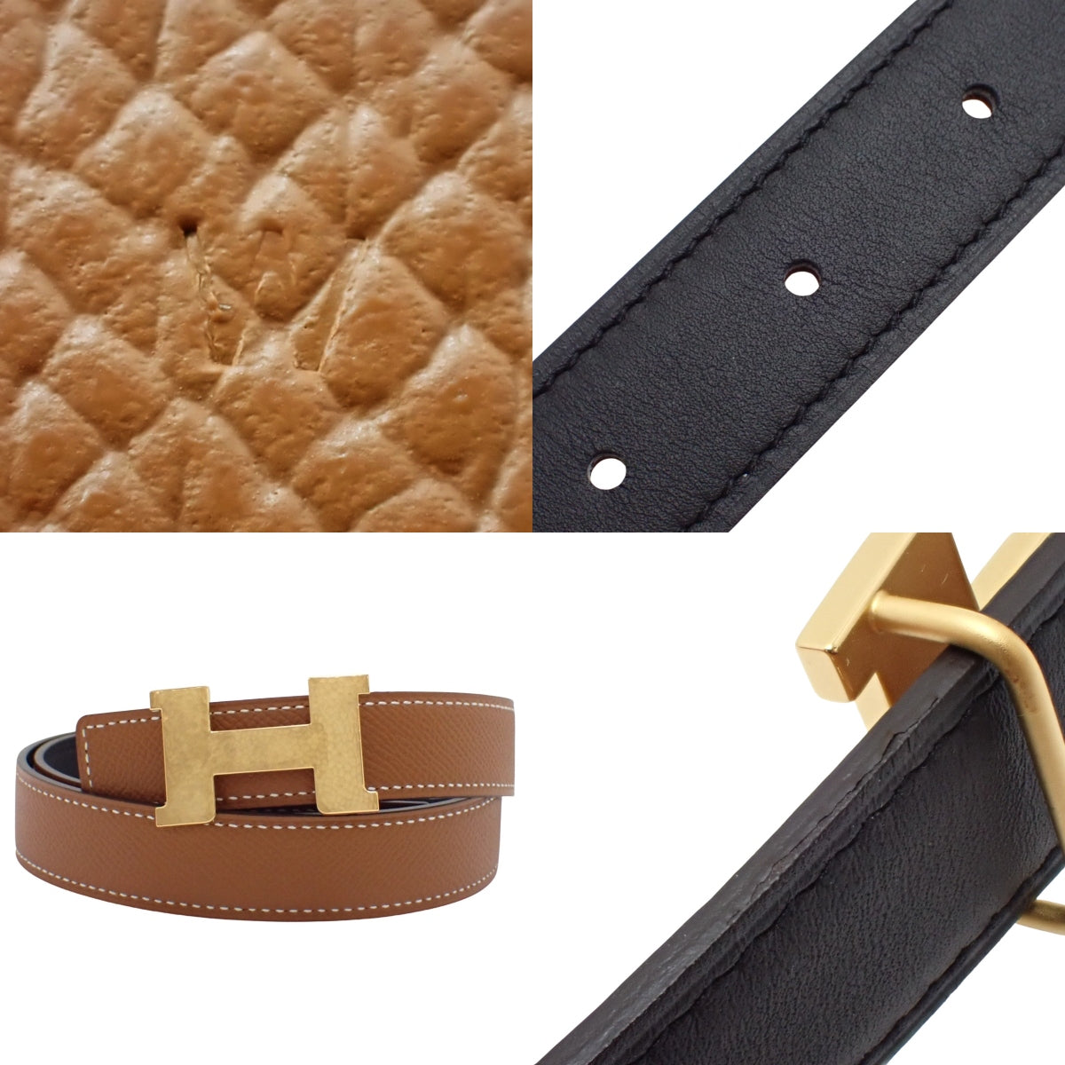 ミニコンスタンス Hベルト リバーシブル 24mm マルトレ 70 スイフト エプソン ゴールド W刻印