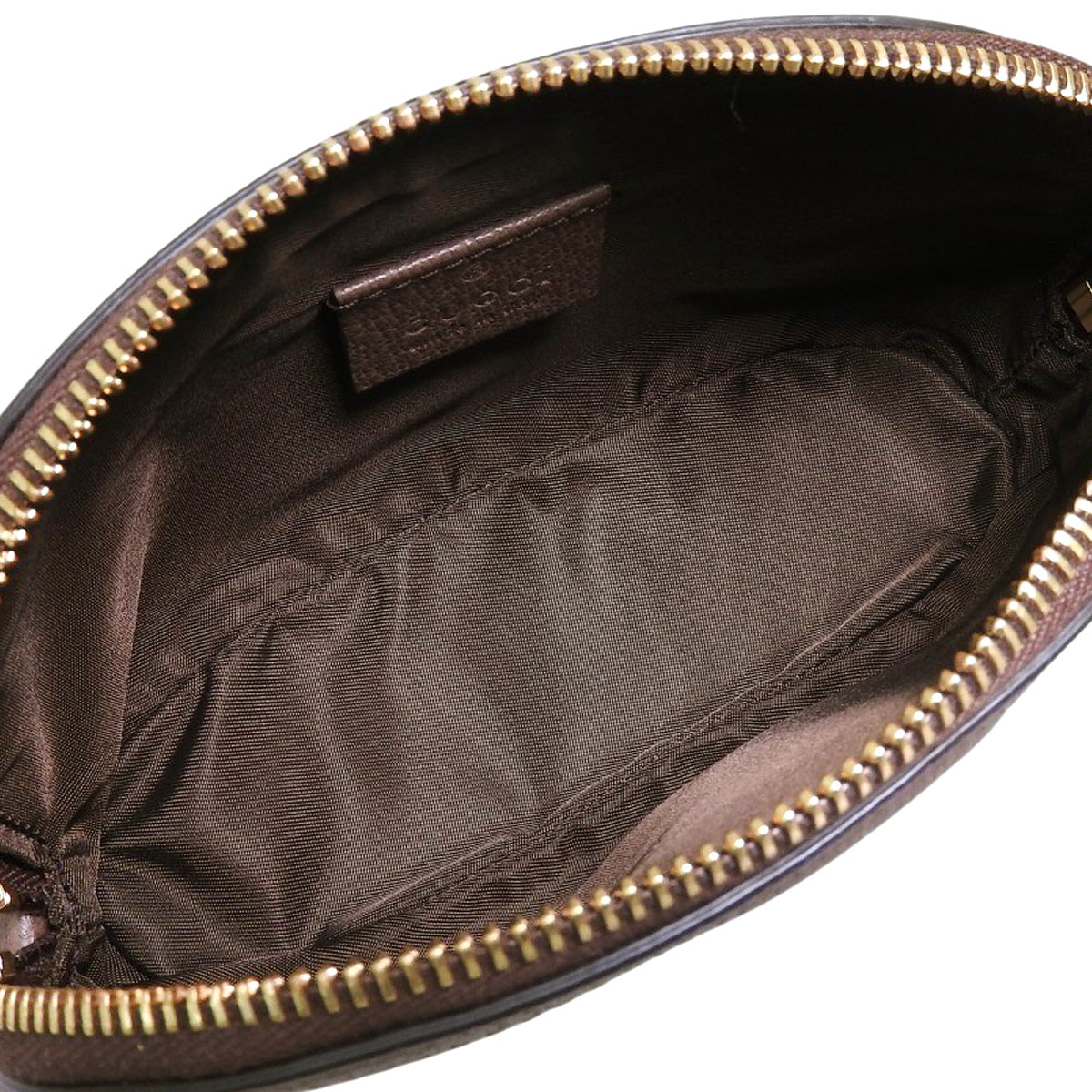 オフィディア コスメティックポーチ GGスプリームキャンバス ブラウン 625550