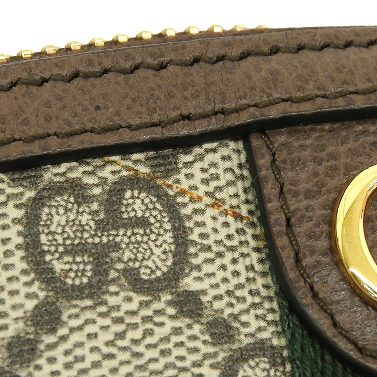 オフィディア コスメティックポーチ GGスプリームキャンバス ブラウン 625550