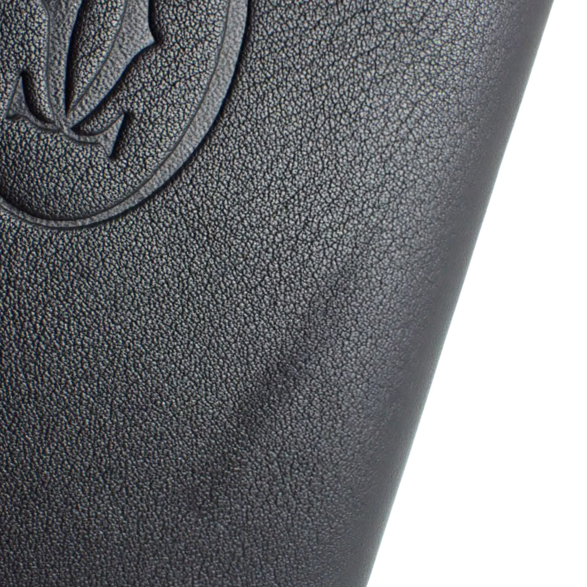 Must de Cartier Cabochon Card Case, Leather, Black, L3000593