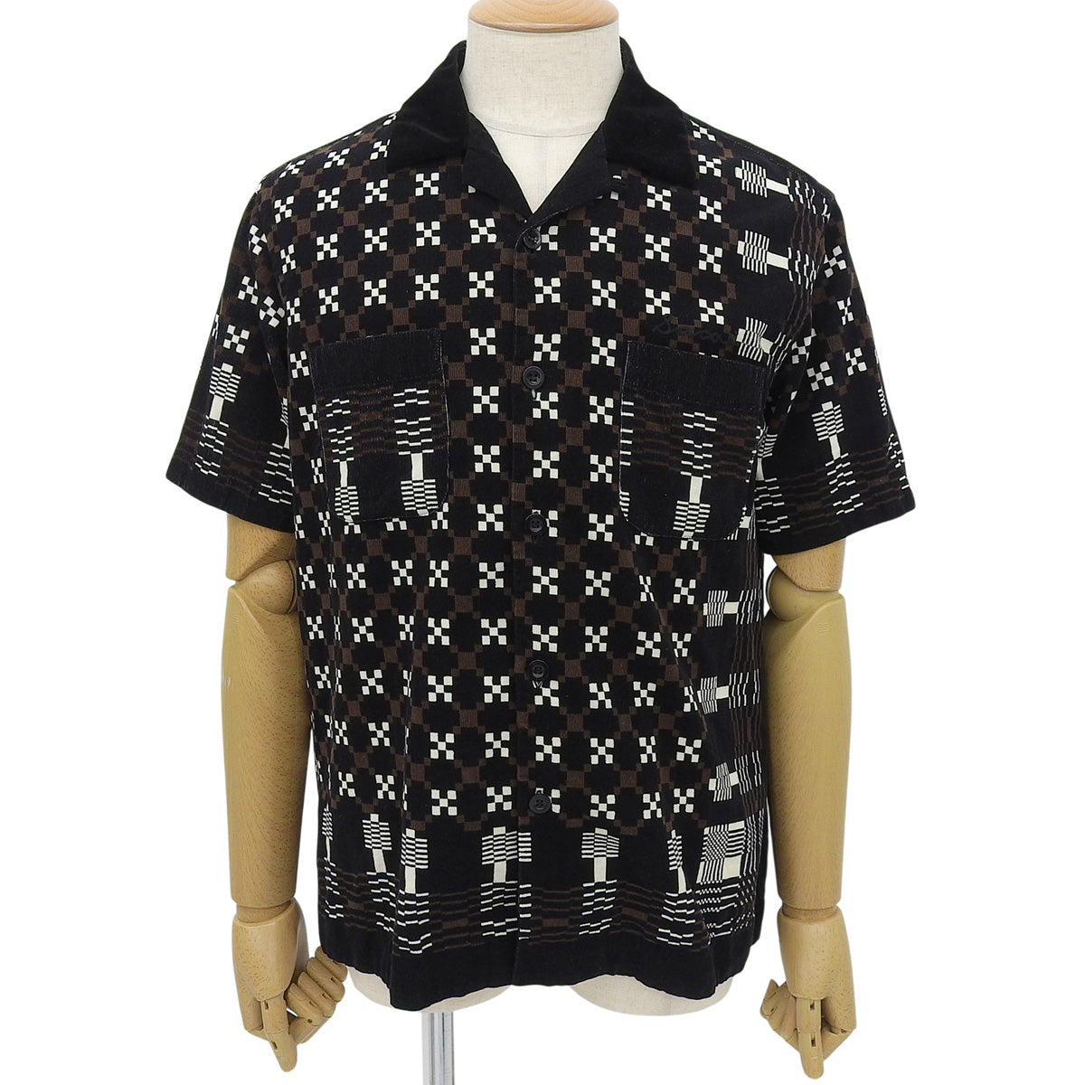 2022款灯芯绒短袖衬衫