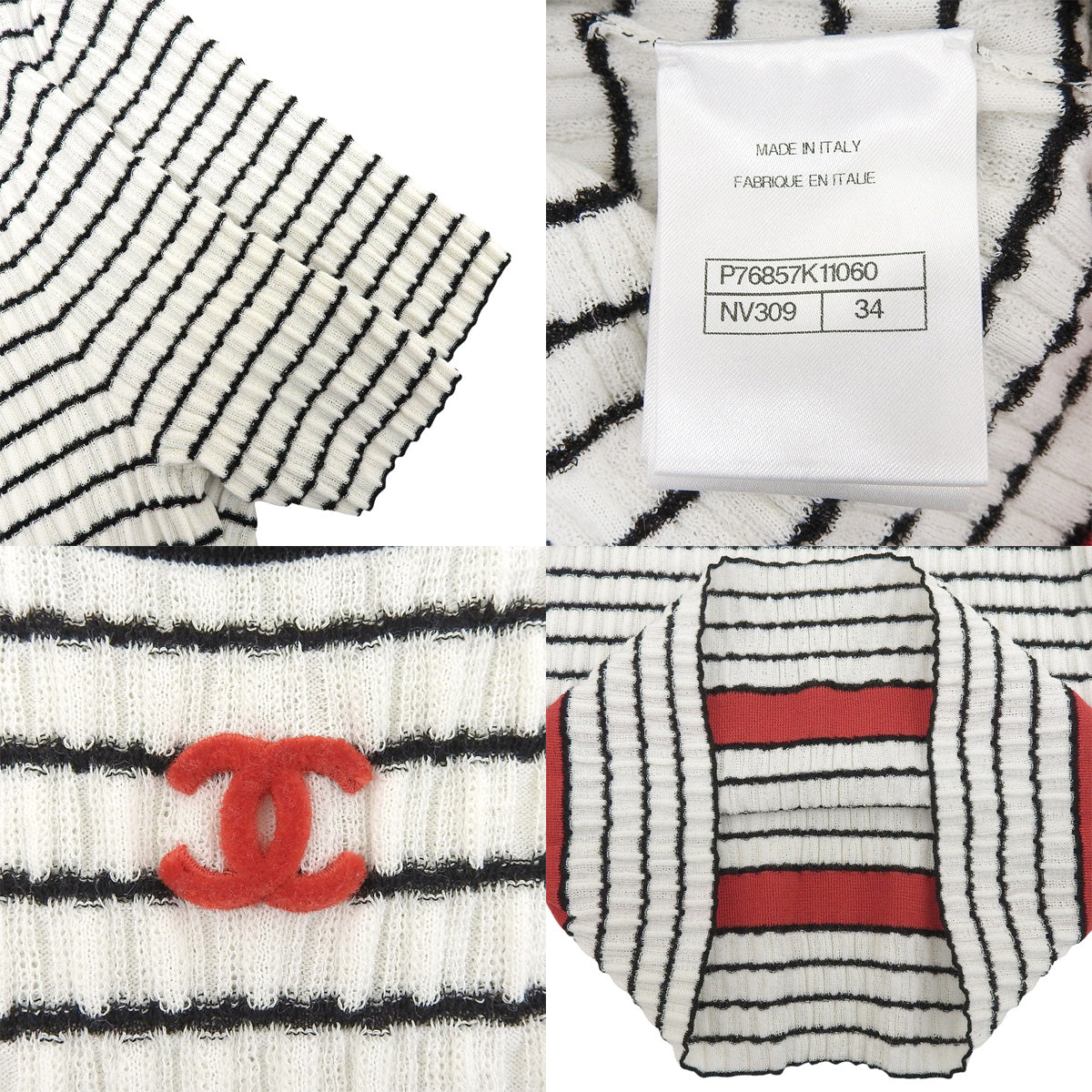 ココマーク ボーダー サマーニット 2024年 34 P76