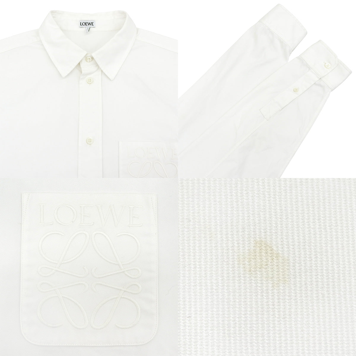 Anagram embroidered shirt 37