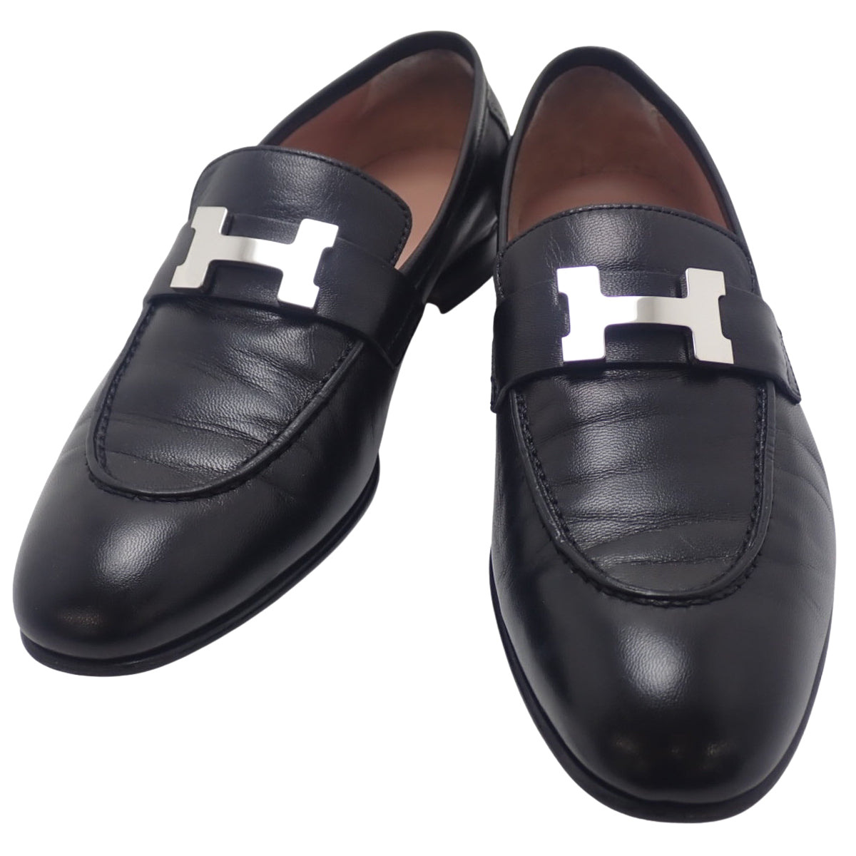 巴黎乐福鞋,36 1/2码,黑色