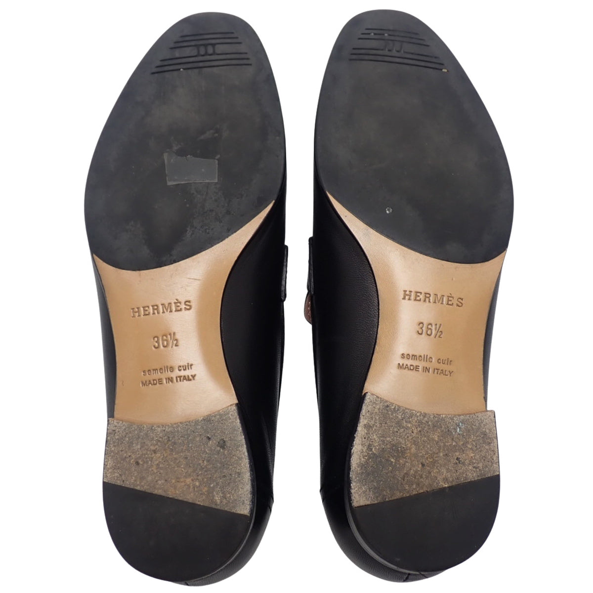 モカシン パリ ローファー 36 1/2 ブラック