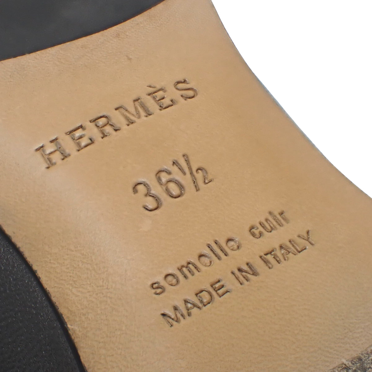 モカシン パリ ローファー 36 1/2 ブラック