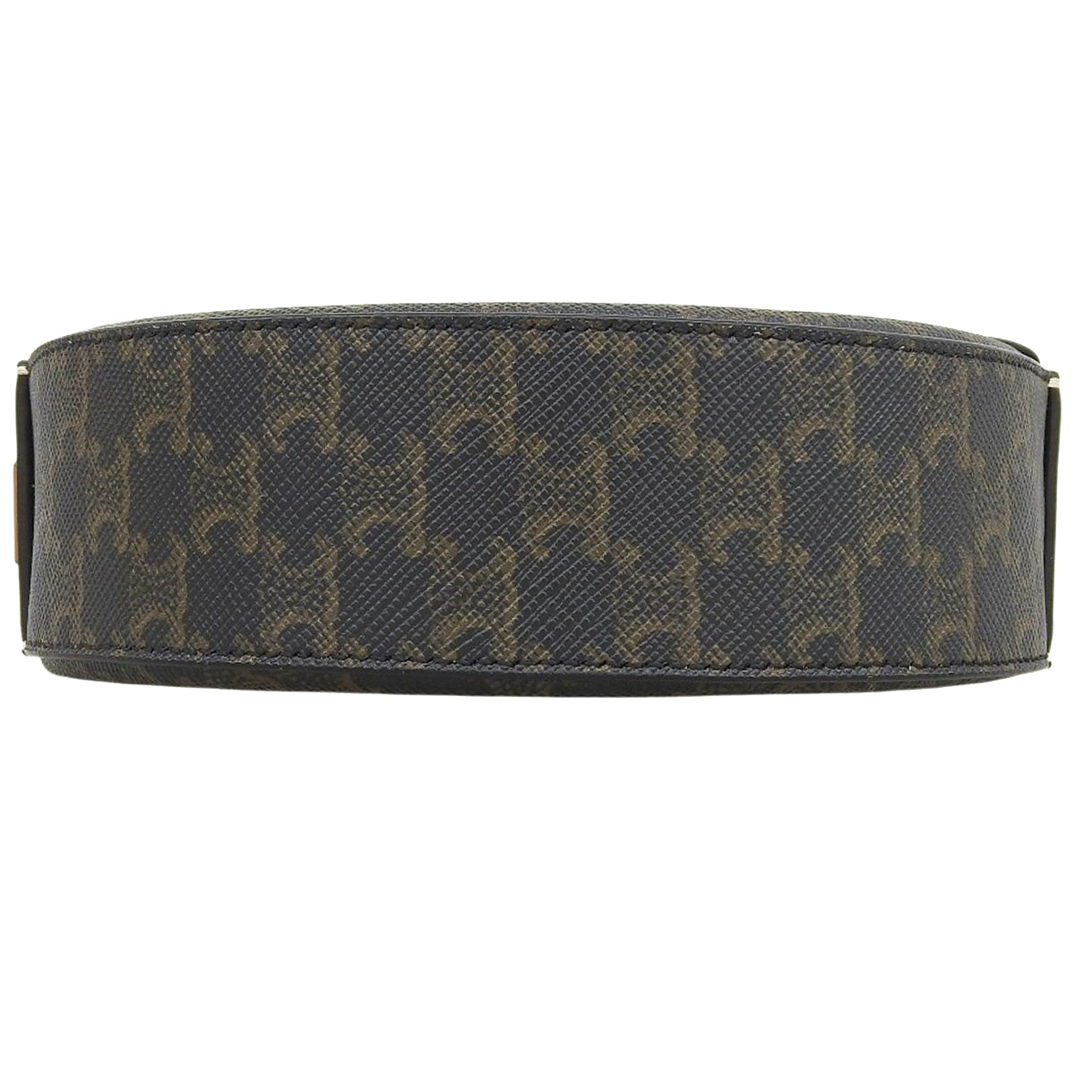 Triomphe 圆形单肩包,棕褐色,10G342CAM