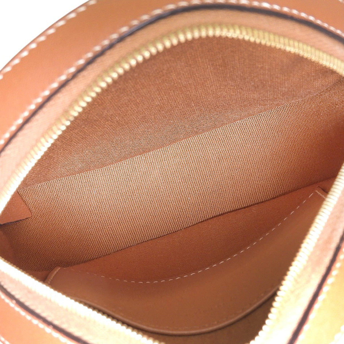 Triomphe 圆形单肩包,棕褐色,10G342CAM